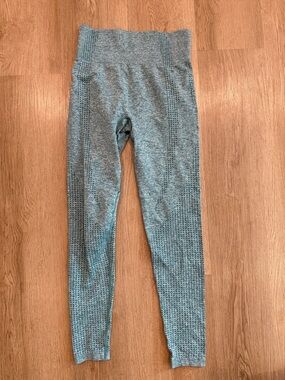 Seamless Leggings - Heather Teal